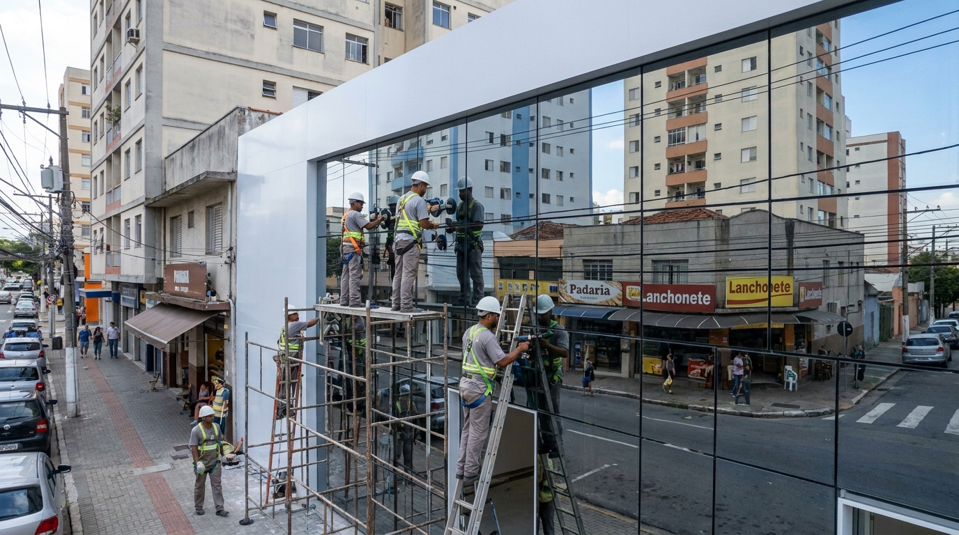 Fechamentos em Vidro em Maringá‑PR